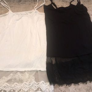 Grace and Lace extender tank. This listing is ONLY for the white tank.
